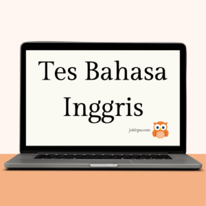 joki tes bahasa inggris